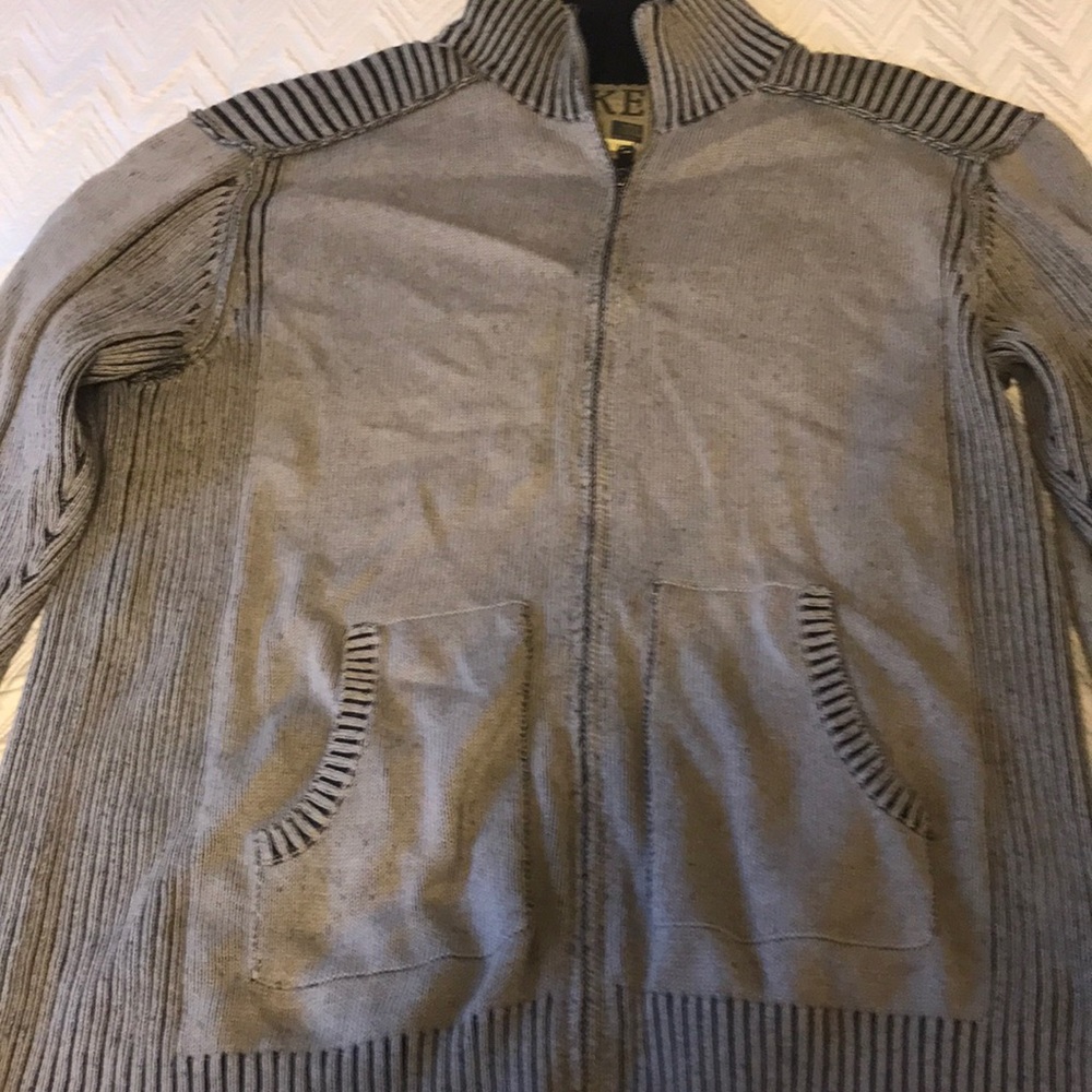 Bke full zip sweater